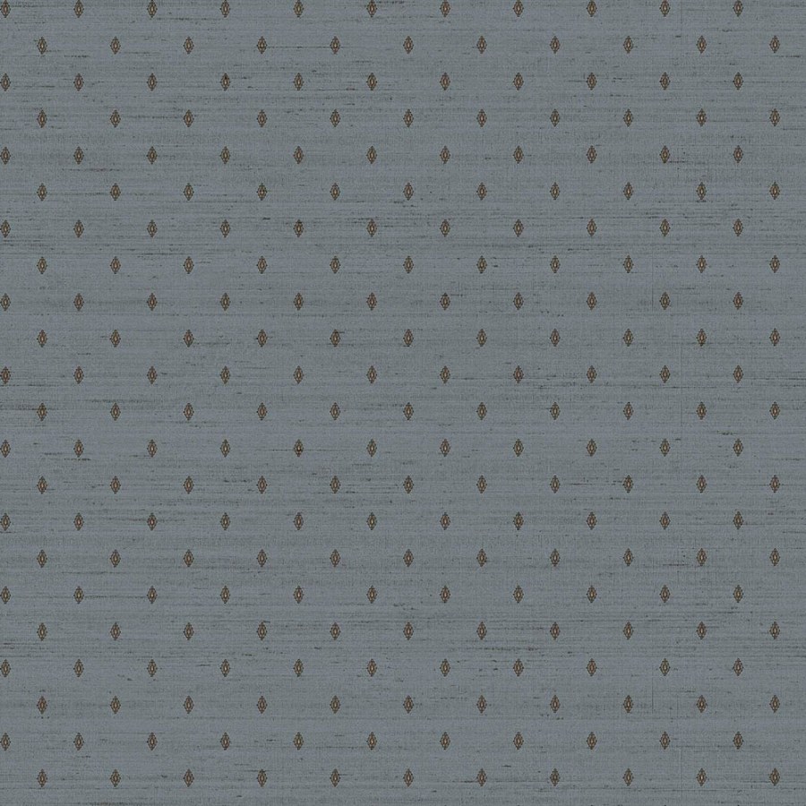 Šedo-modrá vliesová zámecká tapeta na zeď, 33356, Tradizioni, Cristiana Masi by Parato - Vliesové tapety