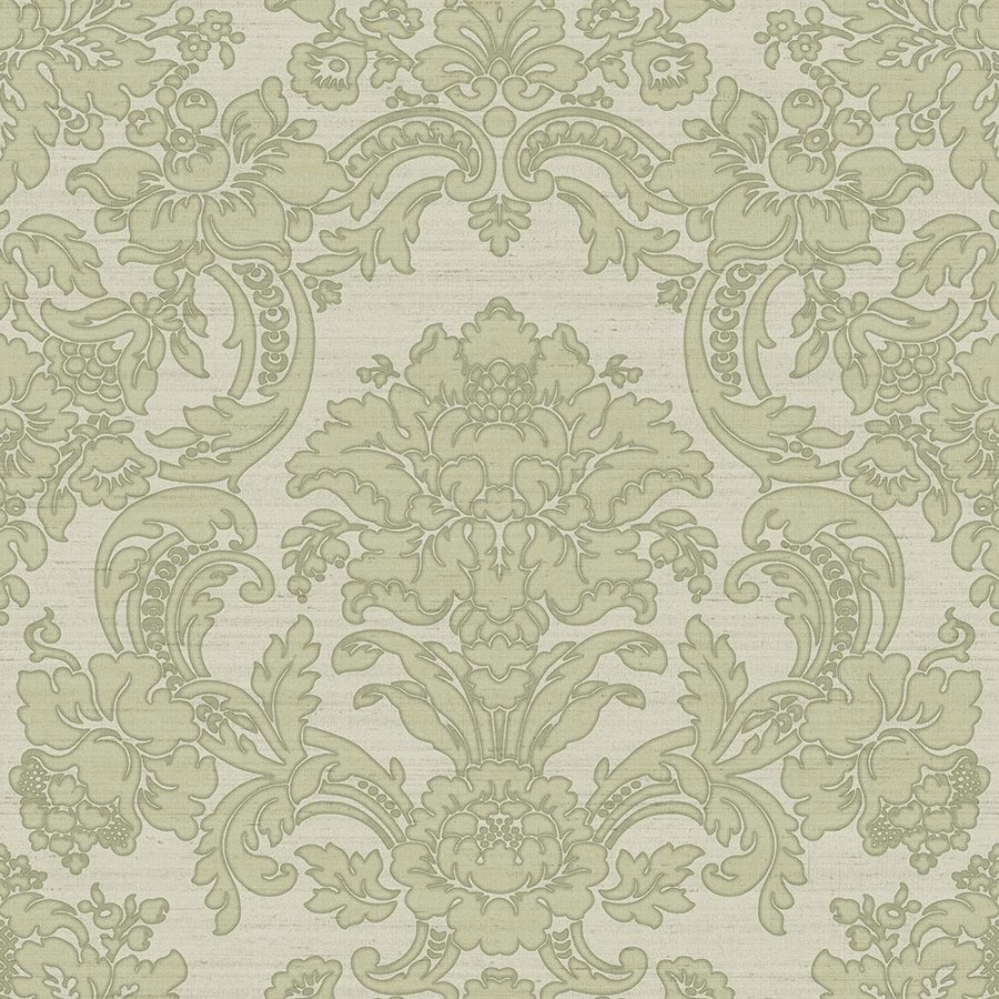 Zelená vliesová zámecká tapeta na zeď, 33345, Tradizioni, Cristiana Masi by Parato - Vliesové tapety