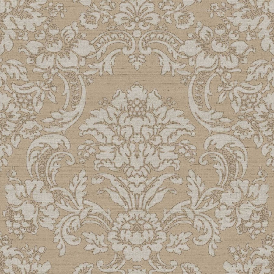 Béžová vliesová zámecká tapeta na zeď, 33344, Tradizioni, Cristiana Masi by Parato - Vliesové tapety