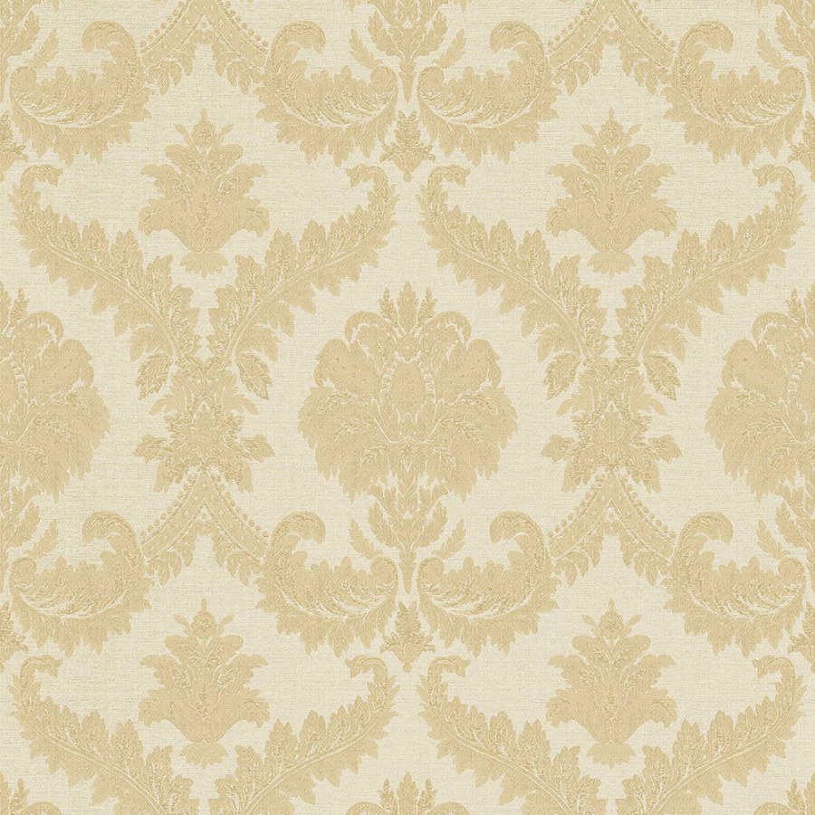 Zlato-béžová vliesová zámecká tapeta na zeď, 33332, Tradizioni, Cristiana Masi by Parato - Vliesové tapety
