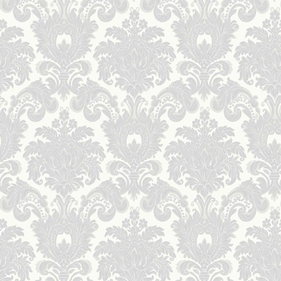 Šedo-krémová vliesová zámecká tapeta na zeď, 33321, Tradizioni, Cristiana Masi by Parato Šedo-krémová vliesová zámecká tapeta na zeď, 33321, Tradizioni, Cristiana Masi by Parato