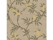 Luxusní béžová vliesová tapeta s rozkvetlými větvičkami, 33302, Tradizioni, Cristiana Masi by Parato