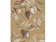 Písková vliesová tapeta na zeď, rostliny, listy, 26438, Thai, Cristiana Masi by Parato