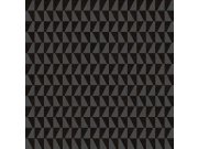 Šedo-černá vliesová tapeta na zeď, geometrický vzor, 30179, Energie, Cristiana Masi by Parato Tapety Yara - Parato by Cristiana Masi