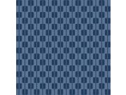 Tapety Yara Parato by Cristiana Masi - Modrá vliesová tapeta na zeď, vzor kostky, 30173, Energie, Cristiana Masi by Parato Modrá vliesová tapeta na zeď, vzor kostky, 30173, Energie, Cristiana Masi by Parato