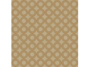 Béžová vliesová tapeta na zeď s kruhy, 30164, Energie, Cristiana Masi by Parato