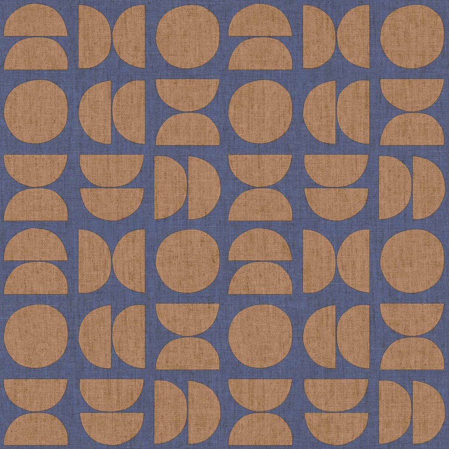 Modrá vliesová tapeta na zeď, geometrický vzor, 30158, Energie, Cristiana Masi by Parato Modrá vliesová tapeta na zeď, geometrický vzor, 30158, Energie, Cristiana Masi by Parato