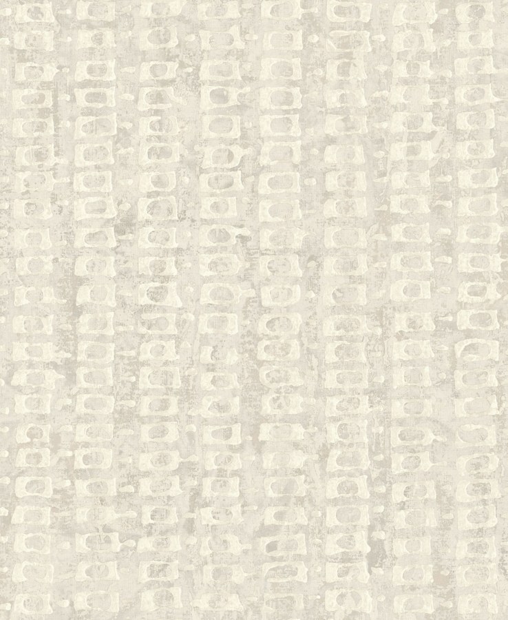 Luxusní stříbrno-béžová geometrická vliesová tapeta na zeď, 58717, Aurum II, Limonta - Vliesové tapety