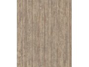 Luxusní bronzová vliesová tapeta na zeď s pruhy, 57725, Aurum II, Limonta