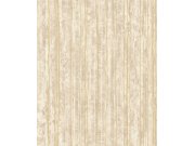 Luxusní béžová vliesová tapeta na zeď s pruhy, 57702, Aurum II, Limonta