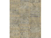 Luxusní šedá geometrická vliesová tapeta na zeď, 57407, Aurum II, Limonta