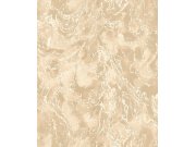 Luxusní béžová metalická vliesová tapeta na zeď s hrubou strukturou, 57321, Aurum II, Limonta