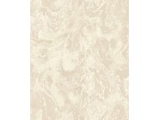 Luxusní krémová metalická vliesová tapeta na zeď s hrubou strukturou, 57306, Aurum II, Limonta