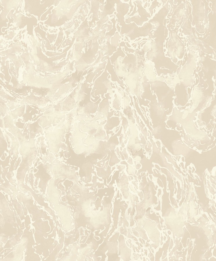 Luxusní krémová metalická vliesová tapeta na zeď s hrubou strukturou, 57306, Aurum II, Limonta - Vliesové tapety