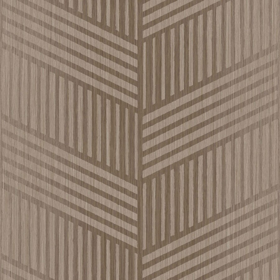 Hnědo-zlatá vliesová tapeta na zeď, geometrický vzor, 24484, Textum, Cristiana Masi by Parato - Vliesové tapety