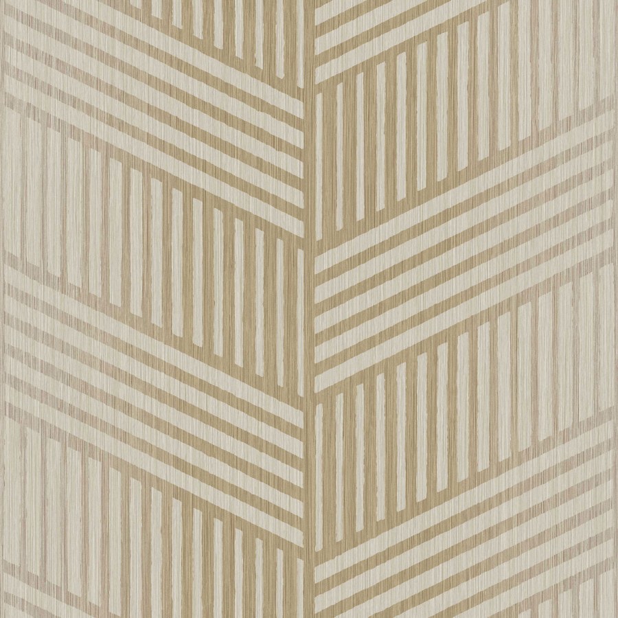 Zlato-béžová vliesová tapeta na zeď, geometrický vzor, 24482, Textum, Cristiana Masi by Parato - Vliesové tapety
