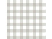 Vliesová tapeta na zeď, šedá kostka/káro, 12379, Fiori Country, Parato