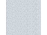 Bledě modrá vliesová tapeta na zeď s větvičkami, 12366, Fiori Country, Parato