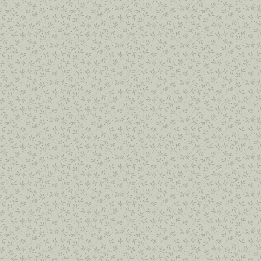 Zelená vliesová tapeta na zeď s větvičkami, 12365, Fiori Country, Parato - Vliesové tapety