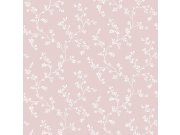 Růžová vliesová květinová tapeta na zeď, 12354, Fiori Country, Parato Tapety Yara - Parato by Cristiana Masi