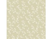 Okrová vliesová květinová tapeta na zeď, 12352, Fiori Country, Parato