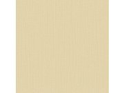 Světle žlutá vliesová tapeta na zeď, imitace látky, 84078, Blooming Garden, Cristiana Masi by Parato