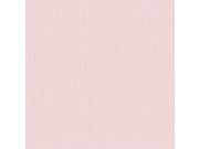 Světle růžová vliesová tapeta na zeď, imitace látky, 84077, Blooming Garden, Cristiana Masi by Parato