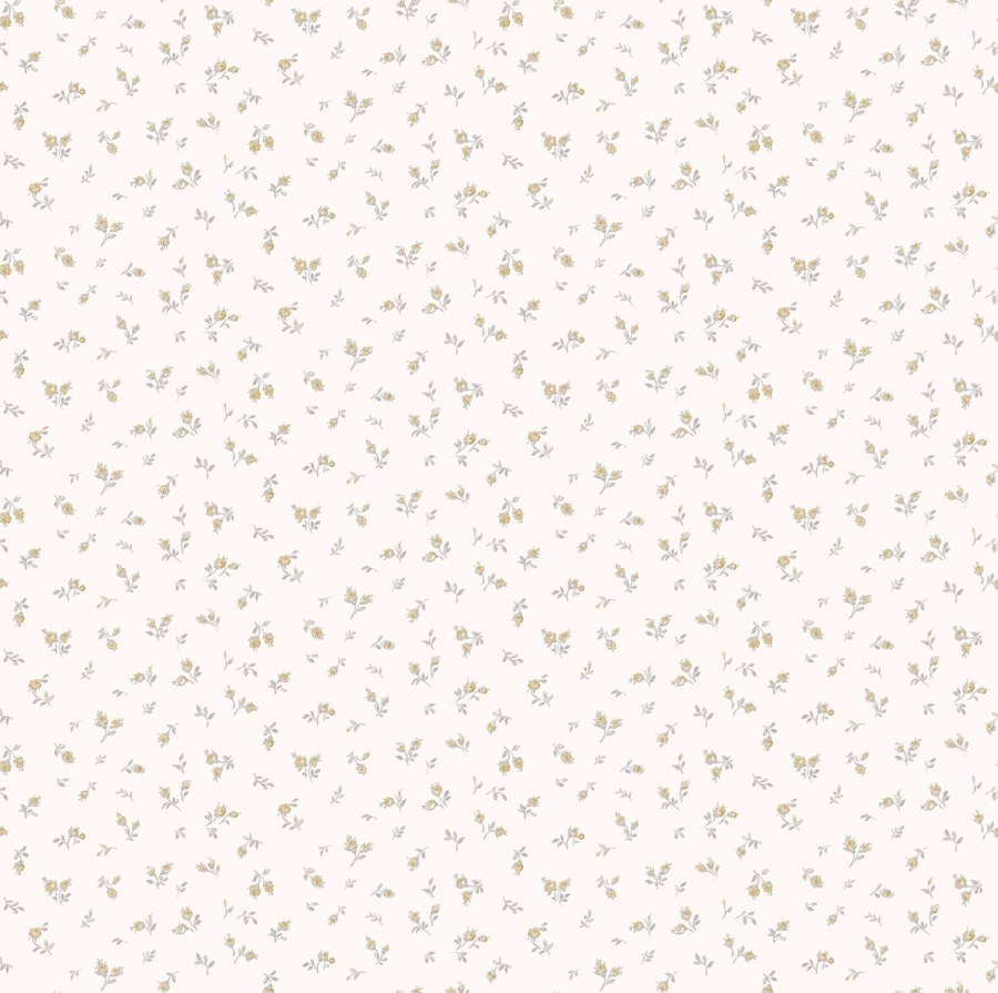 Bílá vliesová květinová tapeta na zeď, 84064, Blooming Garden, Cristiana Masi by Parato - Vliesové tapety