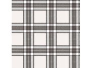 Vliesová tapeta na zeď, tmavě hnědá kostka/káro, 84059, Blooming Garden, Cristiana Masi by Parato