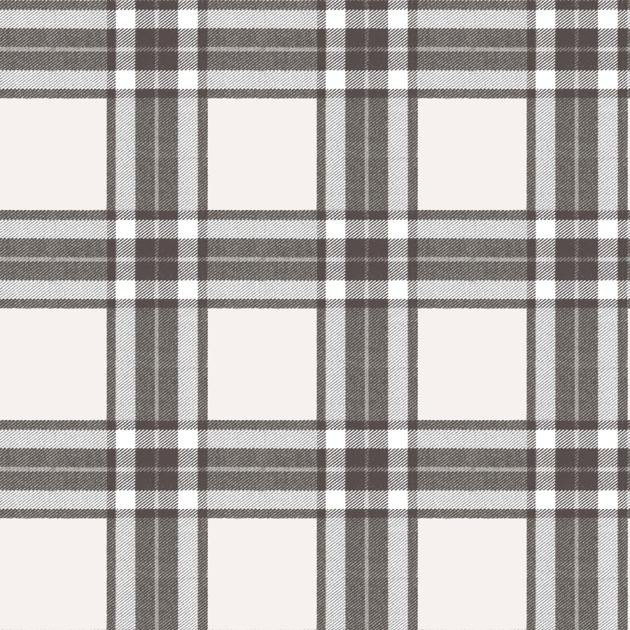 Vliesová tapeta na zeď, tmavě hnědá kostka/káro, 84059, Blooming Garden, Cristiana Masi by Parato - Vliesové tapety