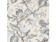 Béžová vliesová květinová tapeta na zeď, 84039, Blooming Garden, Cristiana Masi by Parato