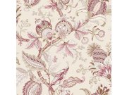 Béžová vliesová květinová tapeta na zeď, 84038, Blooming Garden, Cristiana Masi by Parato