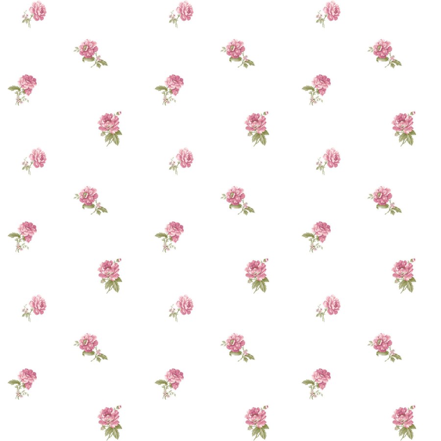 Bílá vliesová květinová tapeta na zeď, 84030, Blooming Garden, Cristiana Masi by Parato