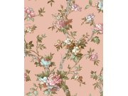 Tapety Yara Tapety dle materiálu Vliesové tapety - Světle růžová vliesová květinová tapeta na zeď, 84001, Blooming Garden, Cristiana Masi by Parato Světle růžová vliesová květinová tapeta na zeď, 84001, Blooming Garden, Cristiana Masi by Parato