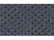 Luxusní modro-zlatá vliesová tapeta s geometrickým vzorem, 86096, Valentin Yudashkin 5, Emiliana Parati