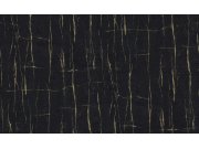 Luxusní černá vliesová tapeta, imitace popraskané omítky, 86051, Valentin Yudashkin 5, Emiliana Parati