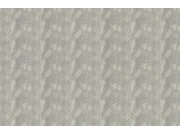 Luxusní béžovo-stříbrná geometrická vliesová tapeta na zeď, GF62095, Gianfranco Ferre´Home N.3, Emiliana Parati