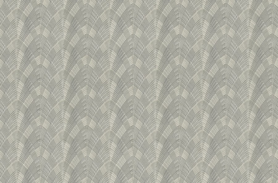 Luxusní béžovo-stříbrná geometrická vliesová tapeta na zeď, GF62095, Gianfranco Ferre´Home N.3, Emiliana Parati - Vliesové tapety