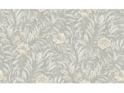 Tapety Yara Tapety dle materiálu Vliesové tapety - Luxusní stříbrná květinová vliesová tapeta na zeď, GF62076, Gianfranco Ferre´Home N.3, Emiliana Parati Luxusní stříbrná květinová vliesová tapeta na zeď, GF62076, Gianfranco Ferre´Home N.3, Emiliana Parati