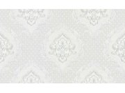 Luxusní bílo-stříbrná zámecká vliesová tapeta na zeď, GF62042, Gianfranco Ferre´Home N.3, Emiliana Parati
