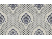 Luxusní modro-stříbrná zámecká vliesová tapeta na zeď, GF62033, Gianfranco Ferre´Home N.3, Emiliana Parati