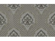 Luxusní hnědo-stříbrná zámecká vliesová tapeta na zeď, GF62032, Gianfranco Ferre´Home N.3, Emiliana Parati