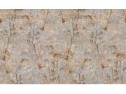 Luxusní stříbrno-bronzová vliesová tapeta, GF62004, Gianfranco Ferre´Home N.3, Emiliana Parati