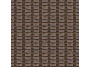 Geometrická vliesová tapeta na zeď, hnědo-bronzová, GT1303, Vavex 2022