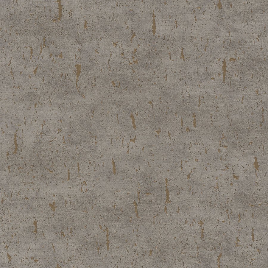 Luxusní hnědo-zlatá vliesová tapeta na zeď, imitace betonu 33256, Natural Opulence, Marburg - Tapety na zeď