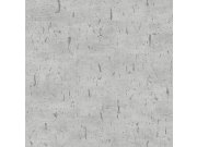 Luxusní šedo-stříbrná vliesová tapeta na zeď, imitace betonu 33255, Natural Opulence, Marburg 