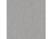 Luxusní šedo-stříbrná tapeta na zeď, imitace látky 33220, Natural Opulence, Marburg 