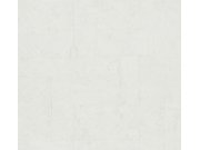 Tapety Yara Tapety dle materiálu Vliesové tapety - Bílá geometrická vliesová tapeta s vinylovým povrchem 33723, Papis Loveday, Marburg Bílá geometrická vliesová tapeta s vinylovým povrchem 33723, Papis Loveday, Marburg