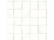 Tapety Yara Tapety dle materiálu Vliesové tapety - Bílá geometrická vliesová tapeta s vinylovým povrchem 45727 Zellige, Marburg Bílá geometrická vliesová tapeta s vinylovým povrchem 45727 Zellige, Marburg