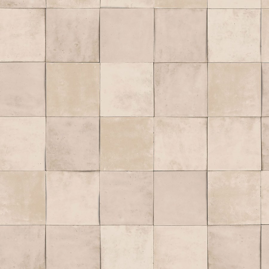 Béžová geometrická vliesová tapeta s vinylovým povrchem 45706 Zellige, Marburg - Vliesové tapety